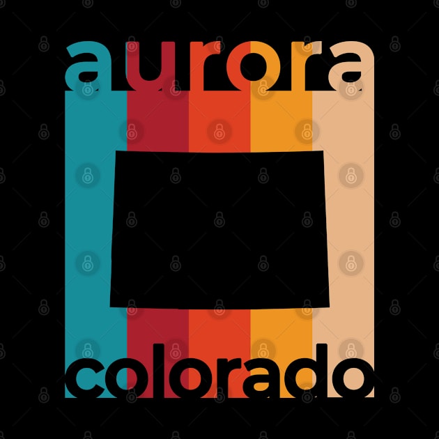 Aurora Colorado Retro by easytees