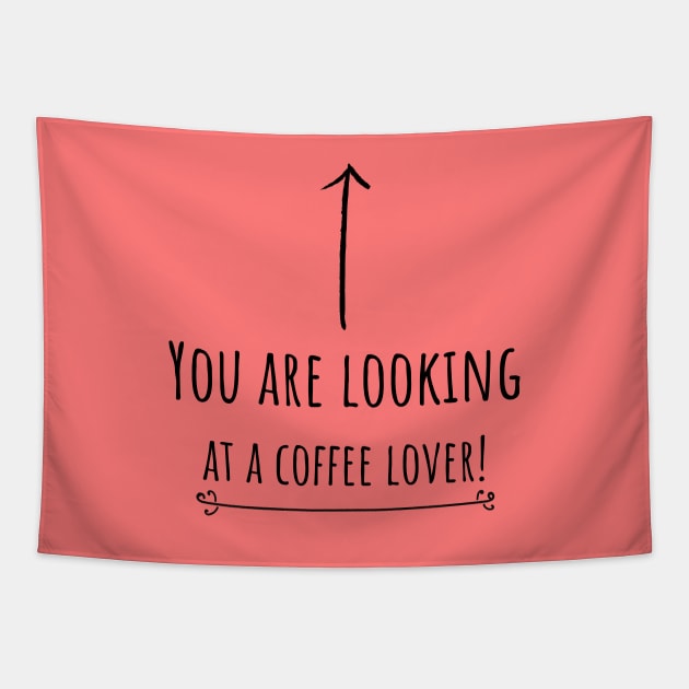 You are looking at a coffee lover Tapestry by CuppaDesignsCo