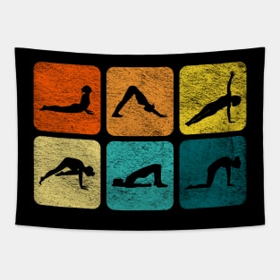 Retro Pilates - Pilates Lover - Pilates Poses Tapestry