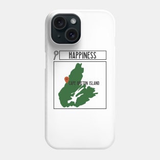 SEARCH FOR HAPPINESS IN CAPE BRETON Phone Case