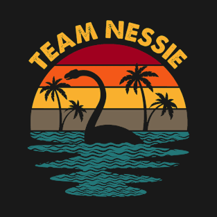 Team Nessie vintage loch ness monster T-Shirt