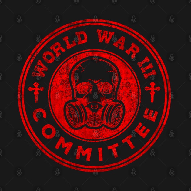 WW3 Committee Parody Red Grunge by Mr.FansArt