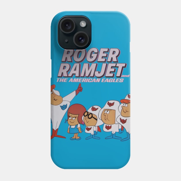 Roger Ramjet Phone Case by Djarumsuper16