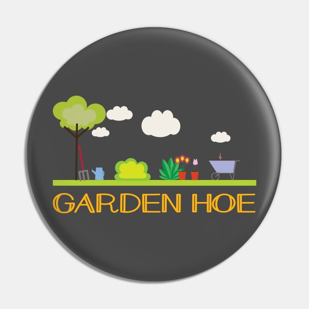 Garden Hoe Pin by BasicBeach