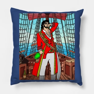 Pirate Pirate Ship Treasure Island Pillow