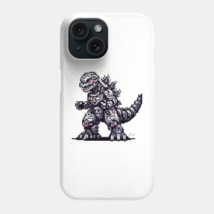 Pixel Mechagodzilla Mekagojira Ni Phone Case