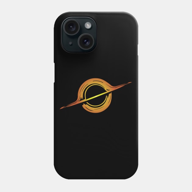 Black Hole (Singularity) Phone Case by Hornak Designs