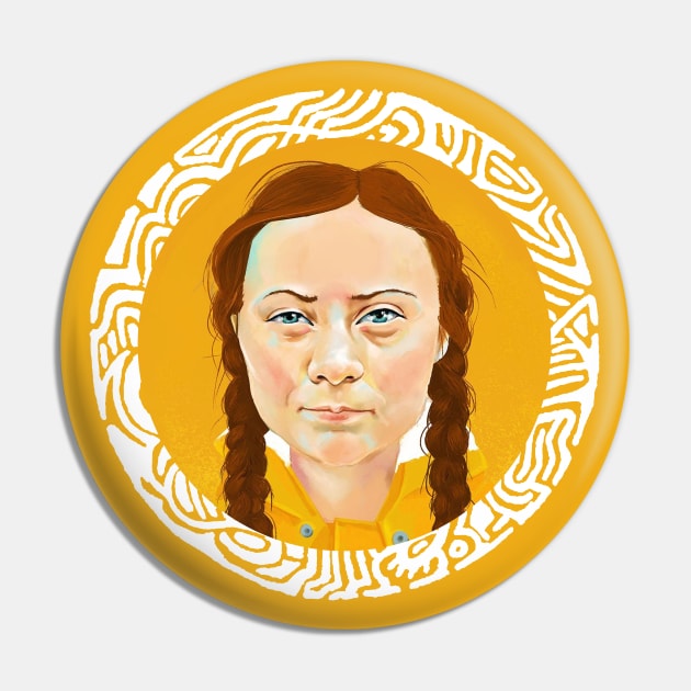 Greta Thunberg  Activist #3 Pin by SalahBlt