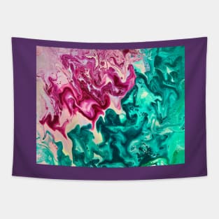 Colourful bubbles paradise Tapestry