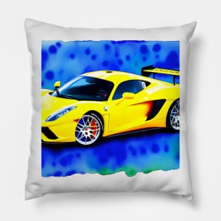 Sport car Pillow