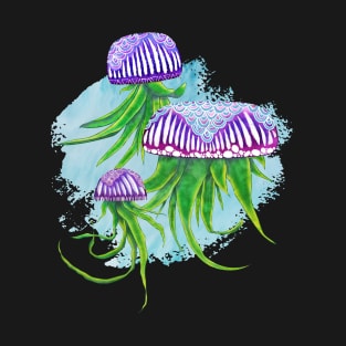 Tillandsia Airplant Jellyfish Bloom T-Shirt