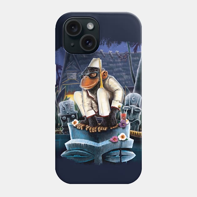 Cosmo At The Moon Palace Phone Case by zerostreet