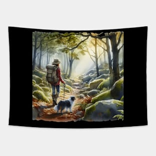 A Walk in the Woods Tapestry