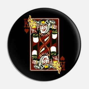 King Of Hearts Pin