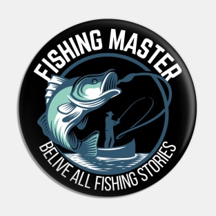 Funny Fishing Pin