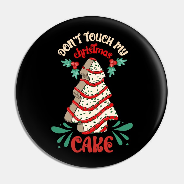 Christmas Cake Pin by Meoipp