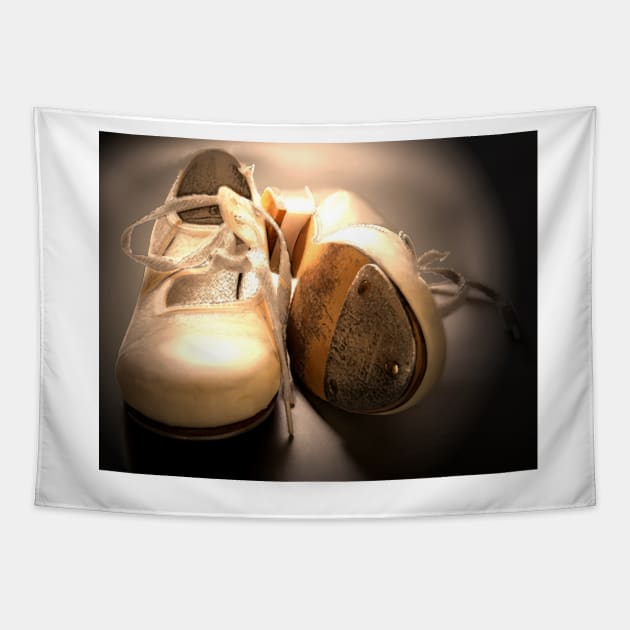 Tap Shoes Tapestry by Nigdaw