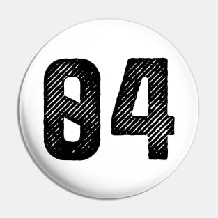 Rough Number 04 Pin