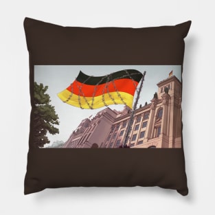 The Marketplace of Ideas Pillow