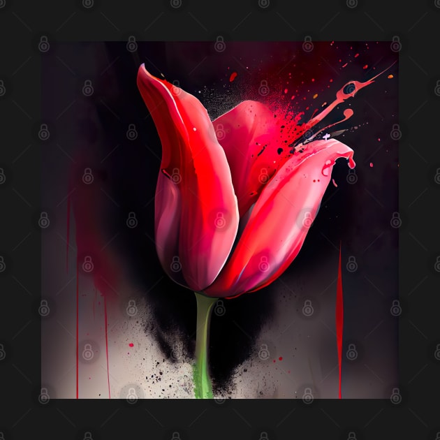 Tulip artwork by Flowers Art by PhotoCreationXP