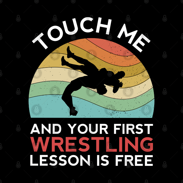 Funny Wrestling Coach Fighting Sparring MMA Wrestler Martial Arts College by Shirtsurf