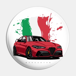 Giulia GTA Pin