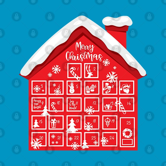 Advent Calendar House by holidaystore