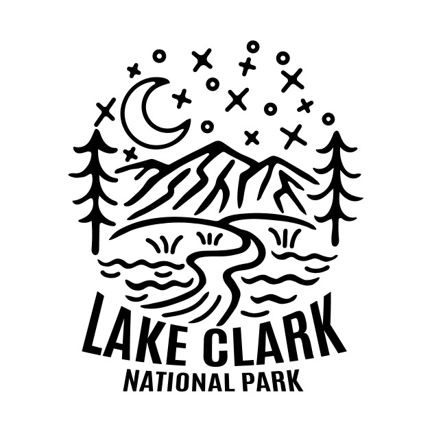 Disover Lake Clark National Park - Lake Clark - T-Shirt