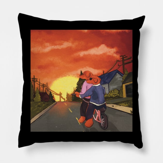 Summer is Dying Pillow by Orange Dog Club