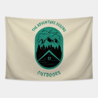 Outdoor Adventure Wilderness Tapestry