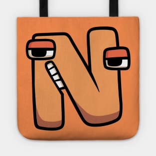 N | Alphabet Lore Tote