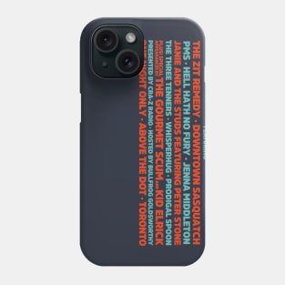 Degrassipalooza Lineup Phone Case