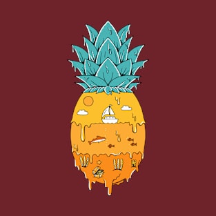 Pineapple Landscape T-Shirt