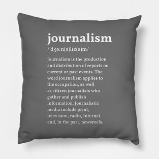 Journalism Pillow