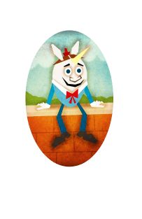 Humpty Dumpty Unicorn Magnet