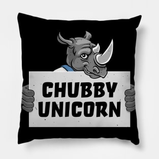 Chubby Unicorn Rhino Gift Pillow