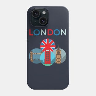 London Landmarks Phone Case