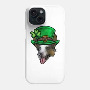 St Patricks Day Cardigan Welsh Corgi Phone Case