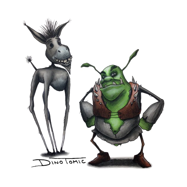 Shrek by DinoTomic