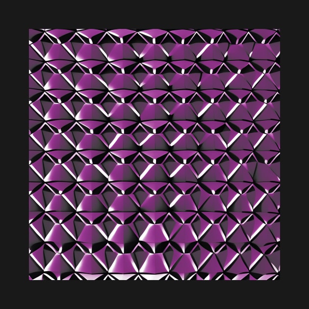 3D Geometric Polygon (Magenta) by SmartPufferFish