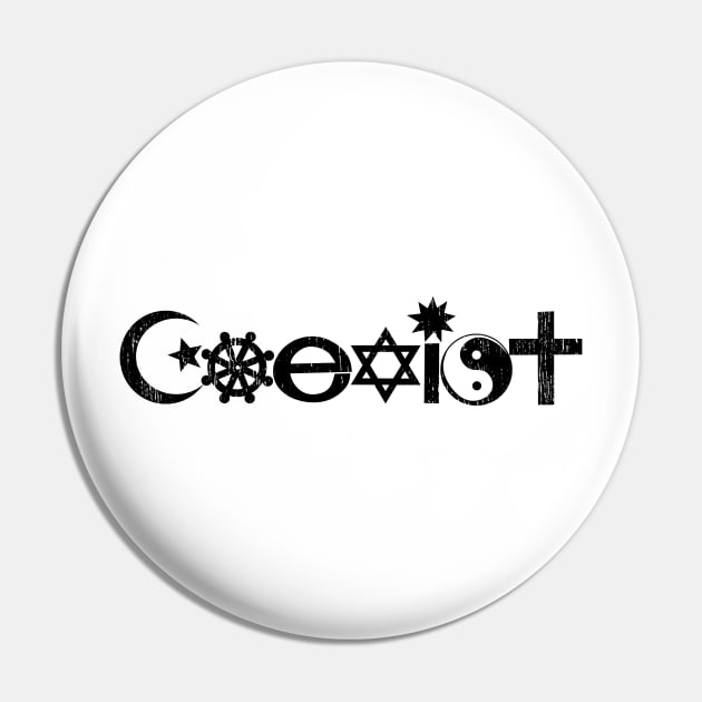 Coexist bumper Pin by Motivation sayings 