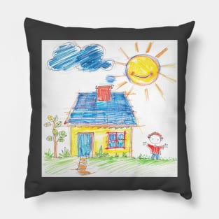 chalkboard art Pillow