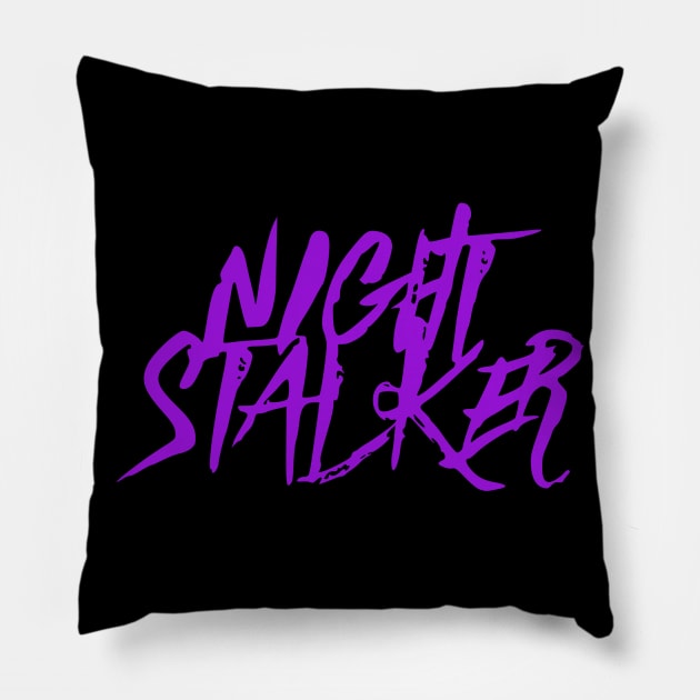 Night Stalker Pillow by amon_tees