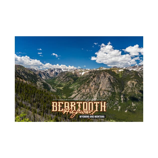 Beartooth Highway Wyoming and Montana by Gestalt Imagery