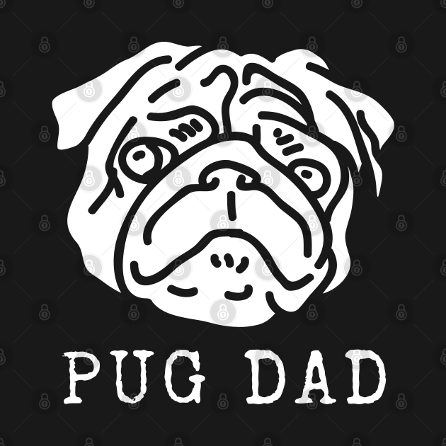 Pug Dad by Mplanet