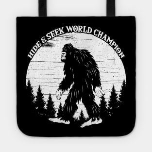 Bigfoot Hide And Seek World Champion Tote