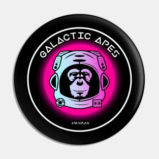 GALACTIC APES Pin