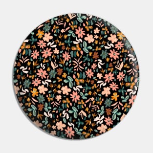 Ditsy autumn flowers Pin