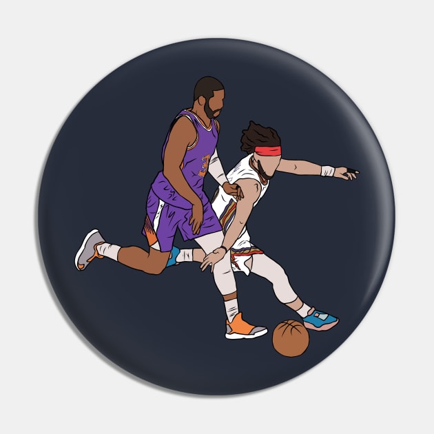 Jose Alvarado Steal on Chris Paul Pin by rattraptees