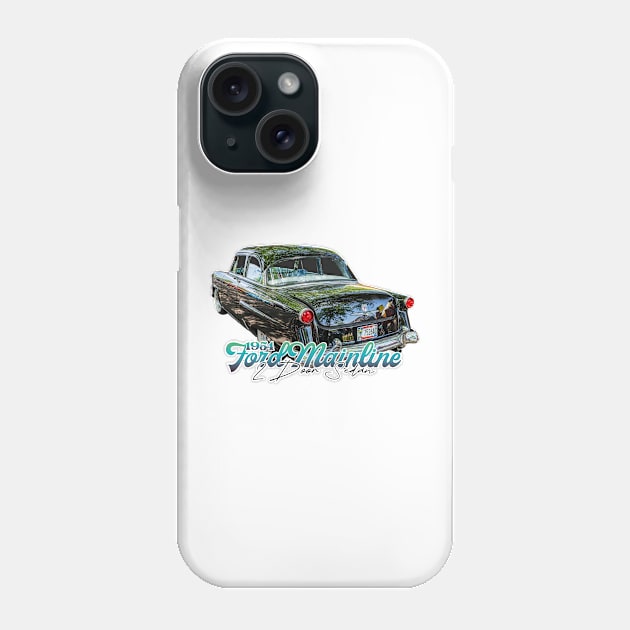 1954 Ford Mainline 2 Door Sedan Phone Case by Gestalt Imagery